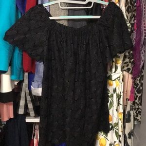 Maternity off the shoulder Lace top